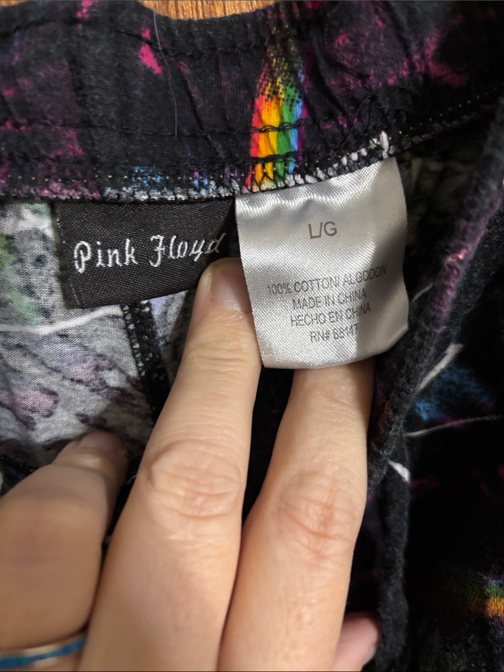 Pink Floyd dark side of the moon lounge pants - Picture 2 of 3